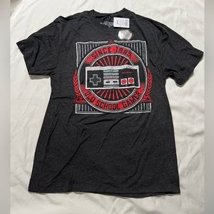 Khols Nintendo game controller tshirt medium dark gray New with tags